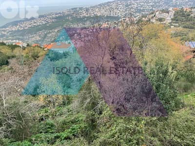 A 6481 m2 land for sale in Bikfaya - ارض للبيع في بكفيا