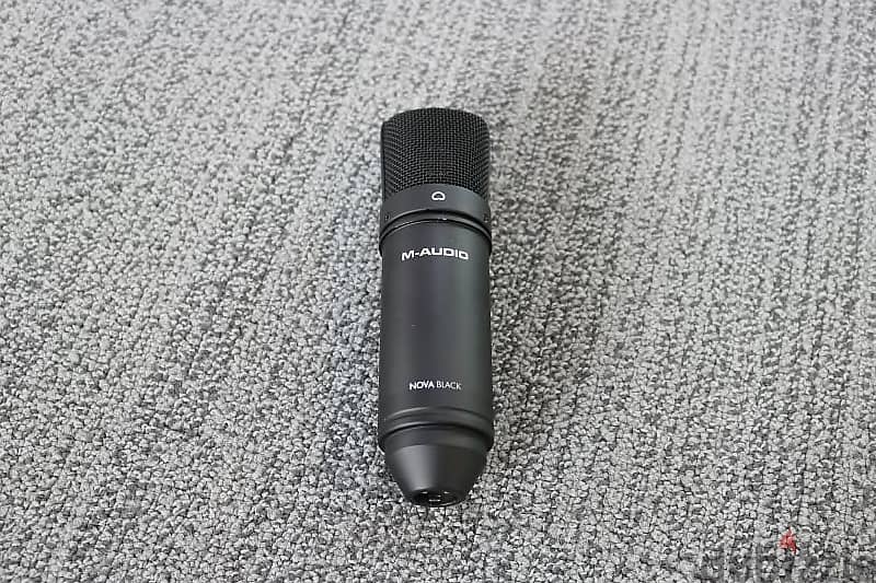 M audio nova black condenser mic 0