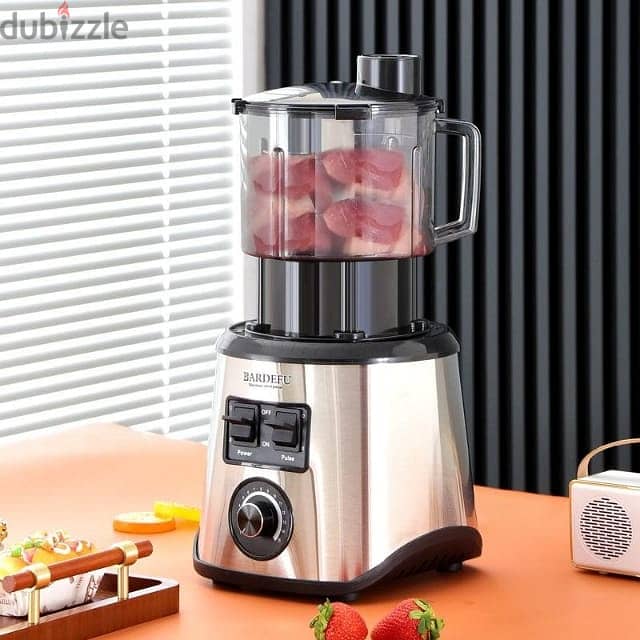 Bardefu 3-in-1 Power Blender – 15-Speeds with Grinder & Chopper 2