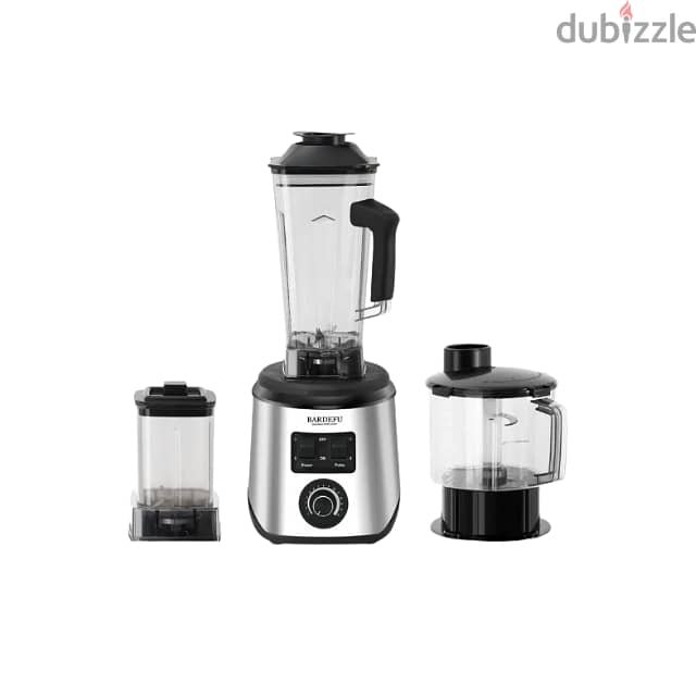 Bardefu 3-in-1 Power Blender – 15-Speeds with Grinder & Chopper 4