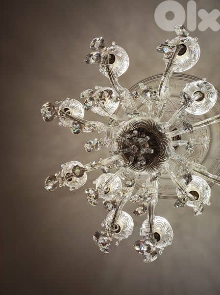 Crystal chandeliers. (Revised Price) 1