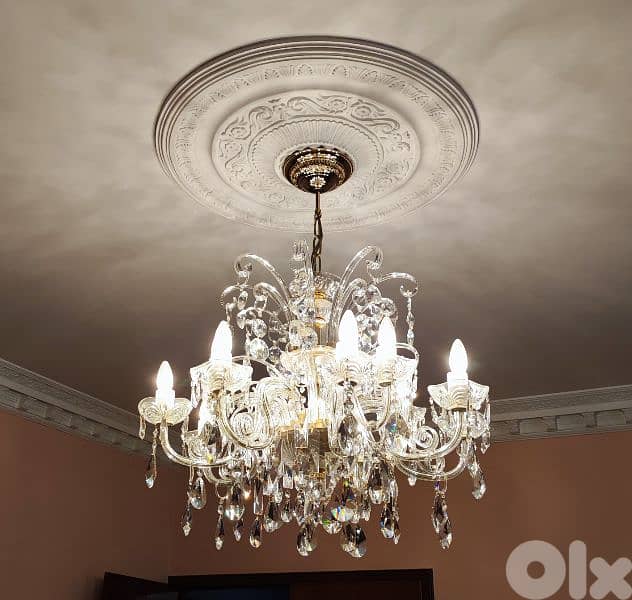 Crystal chandeliers. (Revised Price) 2
