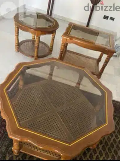 Set of Side Tables & Center Table