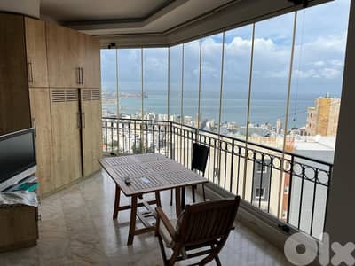 L14699-Duplex With Roof Top and Great Sea View For Sale In Jal El Dib
