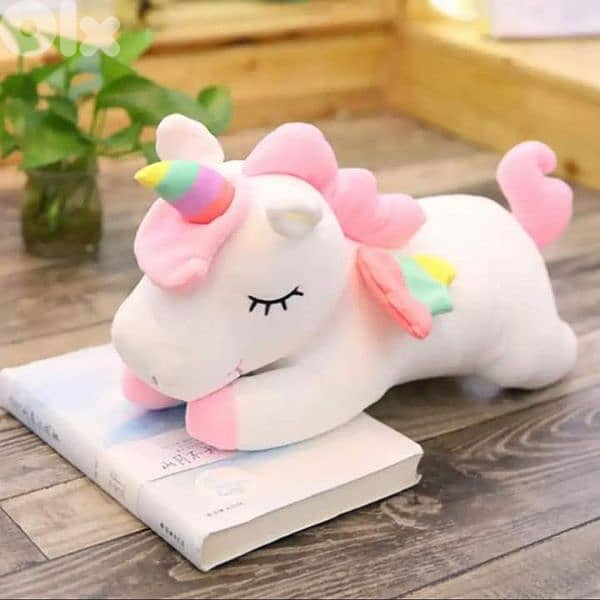 sweet unicorn plush toy 0