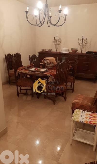 zahle haouch el omara apartment, 100 sqm garden prime location Rf#6037