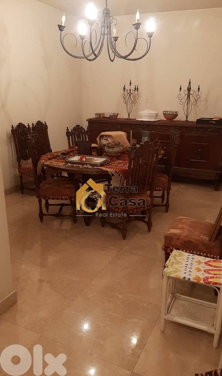 zahle haouch el omara apartment, 100 sqm garden prime location Rf#6037 0
