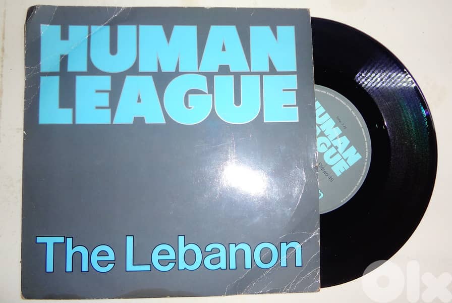 Human league "The Lebanon /Thirteen" 45t vinyl 0