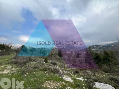 6437 m2 land + open view for sale in Lehfed/Jbeil - أرض للبيع في لحفد