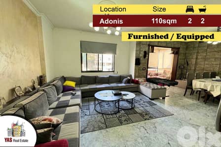 Adonis 110m2 | Furnished & Equipped | Renovated | Partial View | IV |