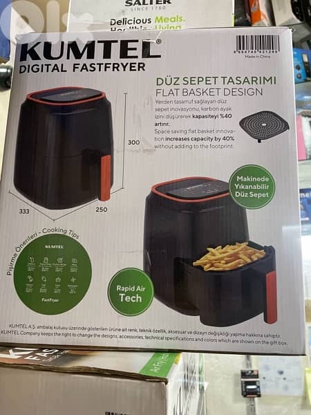 Kumtel Airfryer 5.5L , 8.5L 2