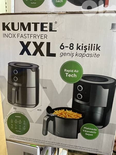 Kumtel Airfryer 5.5L , 8.5L 5