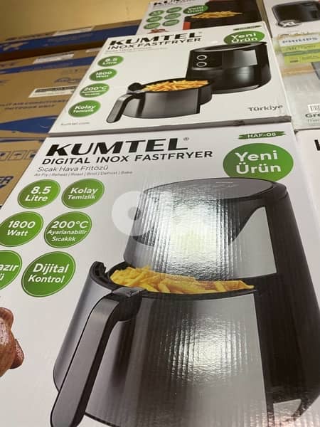 Kumtel Airfryer 5.5L , 8.5L 8