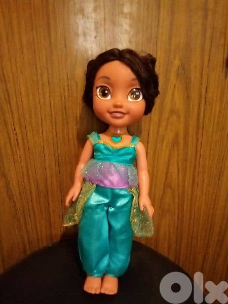 Princess JASMINE ANIMATOR ALADDIN Disney As new Toy +her Own Wear=22$ 0