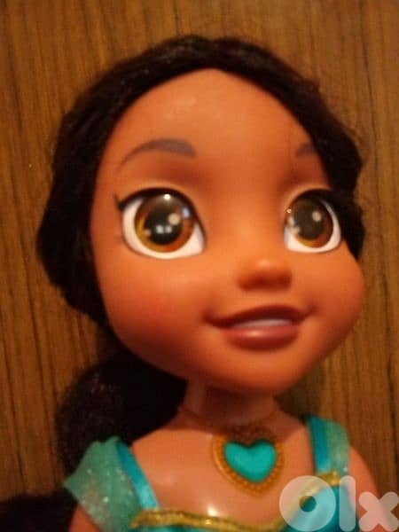 Princess JASMINE ANIMATOR ALADDIN Disney As new Toy +her Own Wear=22$ 4