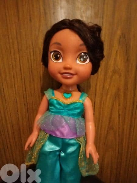 Princess JASMINE ANIMATOR ALADDIN Disney As new Toy +her Own Wear=22$ 1