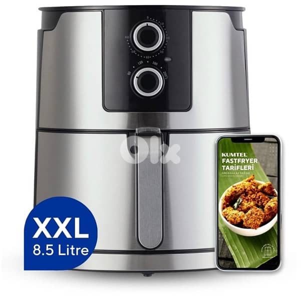 Kumtel Airfryer 5.5L , 8.5L 6