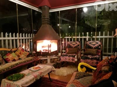Apartment for sale in Kornet El Hamra/ Garden/ Furnished/ View