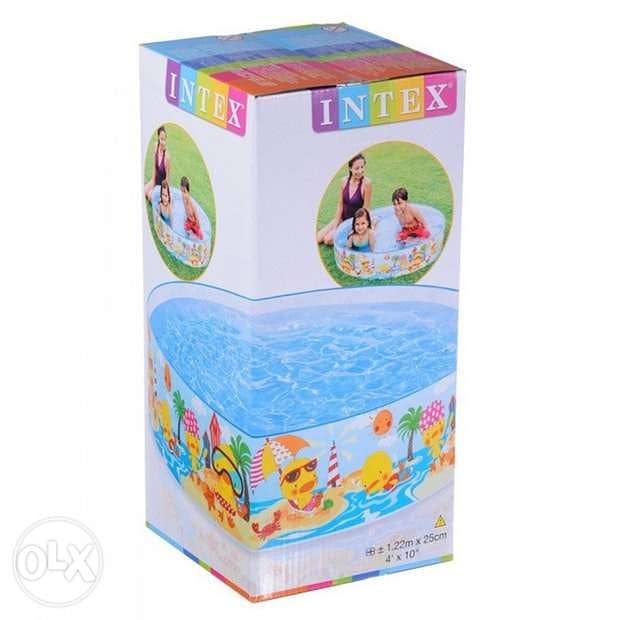 Original Intex Swimming Pool Kids Size 122cm x 25cm 1