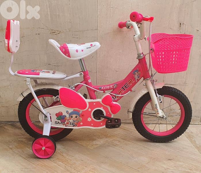 Girls bike size 12" for 2.5 years old till 6 years 0