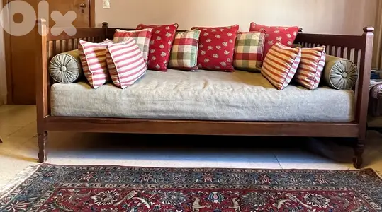 Sofa bed (Divan-lit) wood