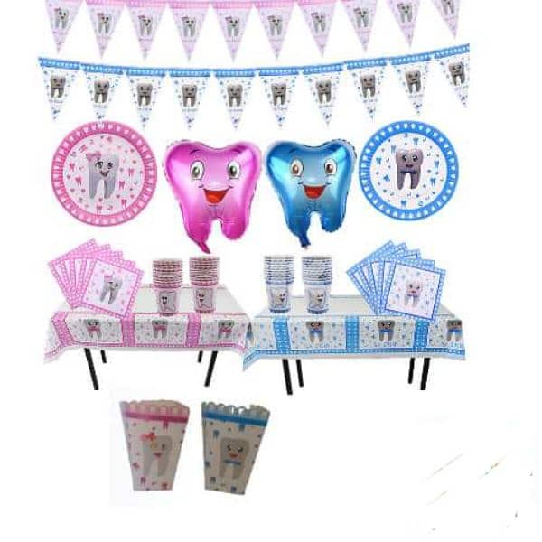 first tooth party decoration 7