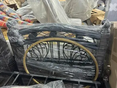 تخت مفرد ونص 120 سم ماليزي شغل برا جيرسي تقيل خشب سميك