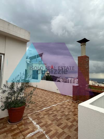 Furnished 300 m2 apartment+100 m2 terrace  for sale in Dik El Mehdi