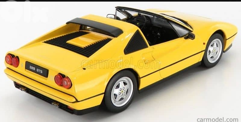 Ferrari 328 GTS diecast car model 1;18 6