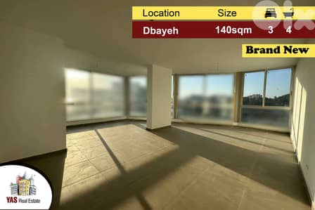 Dbayeh 140m2 | Prime Location | Brand New | Classy Street | MJ |