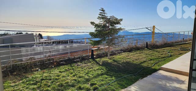 Chalet for sale in Tilal Faqra/ Outstanding Sunset/ Garden/ Decorated