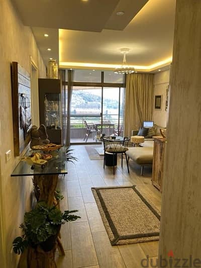 fully furnished luxurious chalet 2 bedrooms with open view