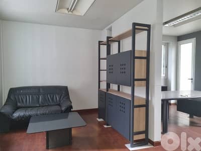 L14747-450 SQM Furnished Office for Rent in Verdun, Ras Beirut
