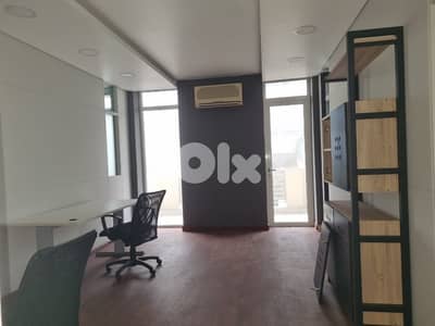 L14747-450 SQM Furnished Office for Rent in Verdun, Ras Beirut