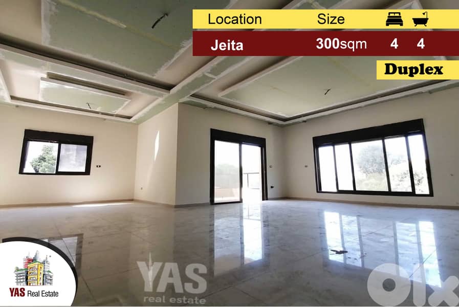 Jeita 300m2 | Duplex | Brand New | High-end | Open view | 0