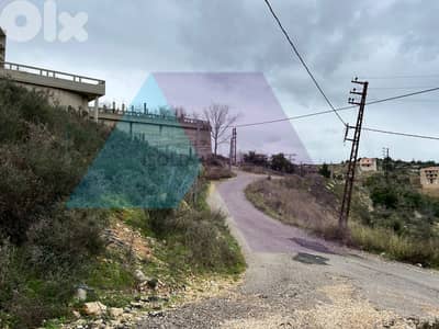 800 m2 land + open view for sale in Ras osta - أرض راس اسطة جبيل