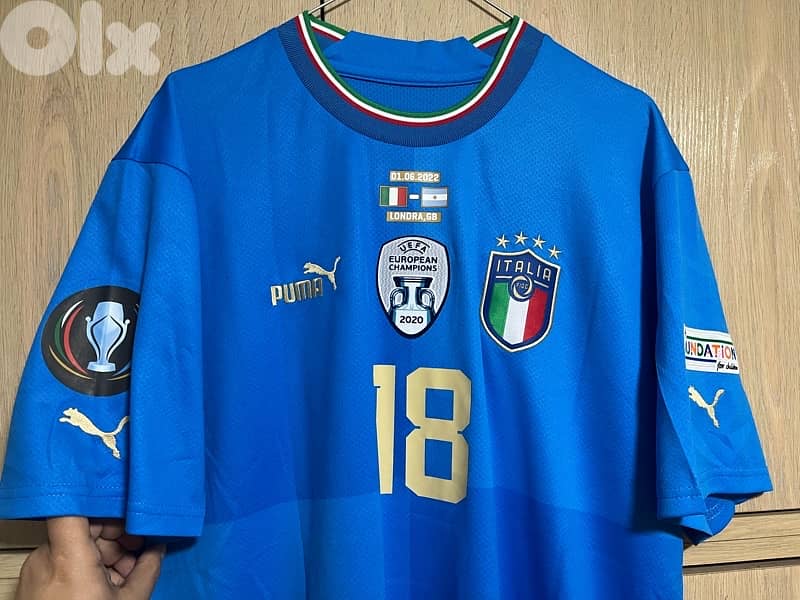finalissima kit Barella italy  puma special edition the final 11