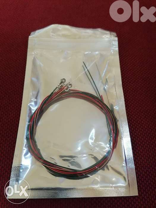 New Acoustic Guitar Strings - Colorful 0