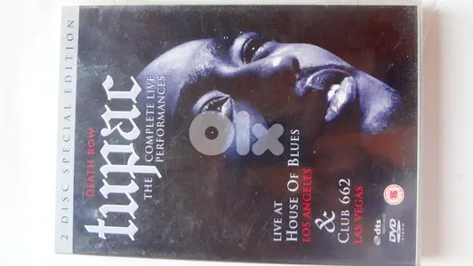 Tupac the complete live performances double original dvds