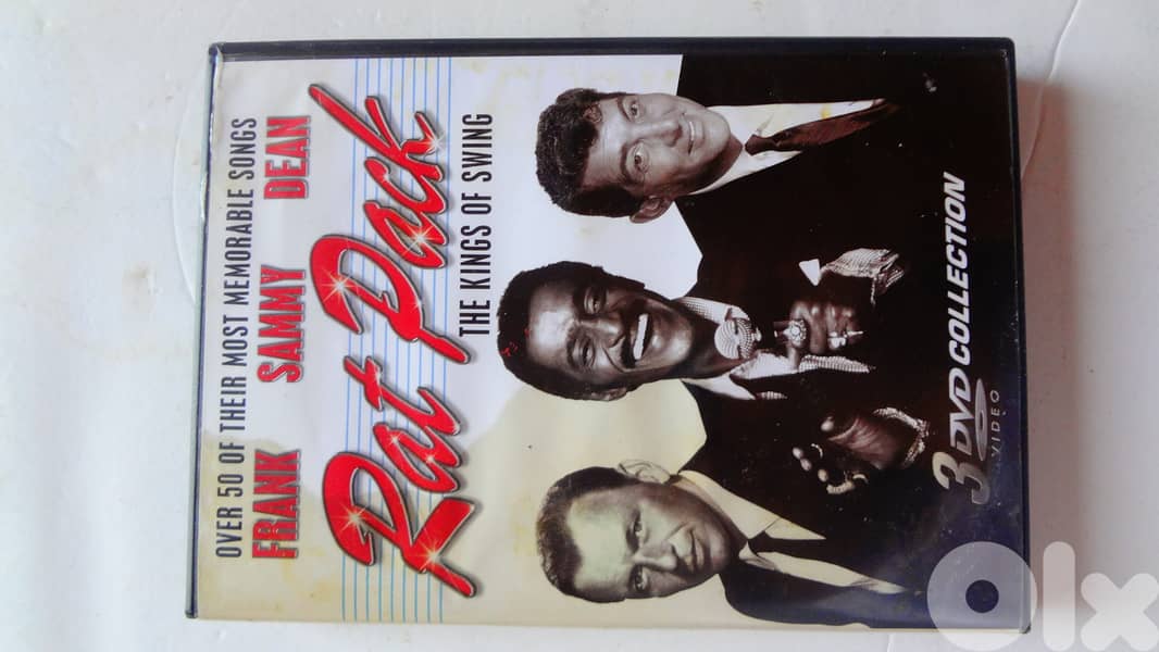 Rat pack Frank Sammy Dean 3 original dvds box 0