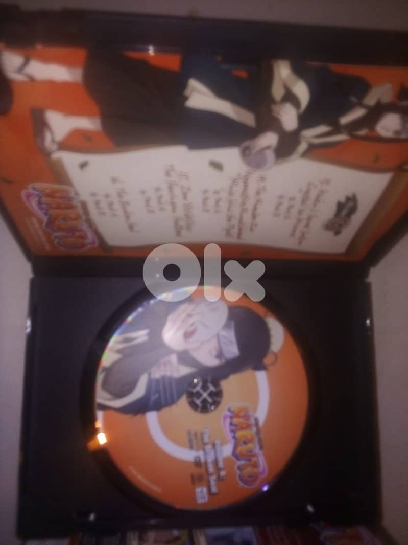 Naruto original dvds from 1 to 8 3