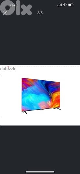 TCL 55” V6C Google TV 4K HDR10 1