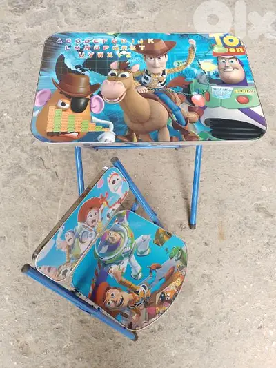 table and chair toy story
