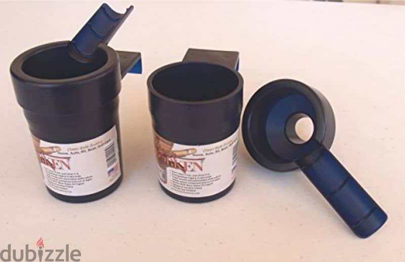 Cigar and Pipe Ashtray (Black) - For vehicles 1