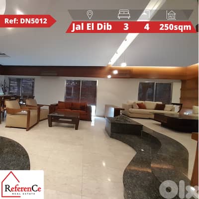 Semi furnished apartment in Jal El Dib شقة نصف مفروشة في جل الديب