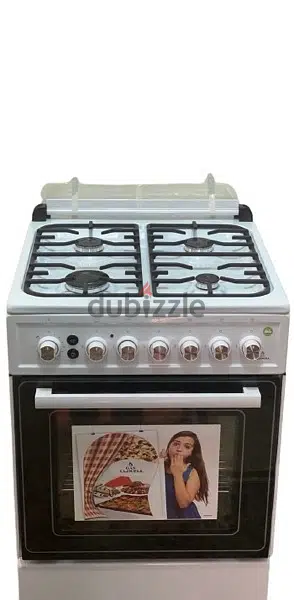 Luxell 4 burners gas stove فرن غاز اربع عيون