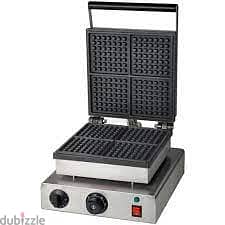 Square 4 Pieces Waffle Maker 0