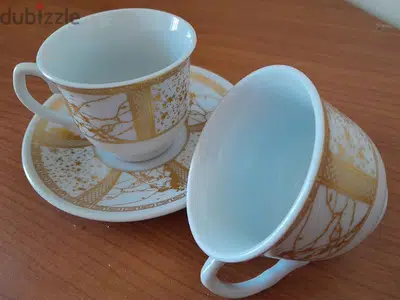 6 coffee cups ٦ فناجين قهوة