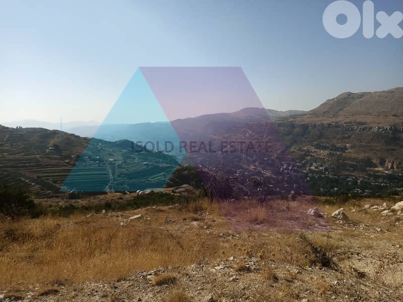 1800 m2 Prime land+open view for sale in Tilal El Asal/Kfarzebian 0