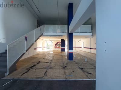 400 SQM Prime Location Showroom in Dbayeh, Metn + 200 SQM Mezzanine
